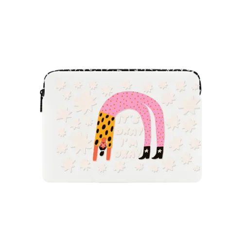 It's Okay by Kristen Peers | Small (13") / Impact Laptop Sleeve / Multicolor | Image 1
