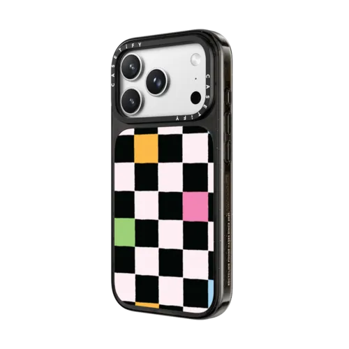 Disco Lights by SOFE Store | iPhone 18 Pro Max / Impact Case MagSafe Compatible - Glossy / Glossy Black | Image 2