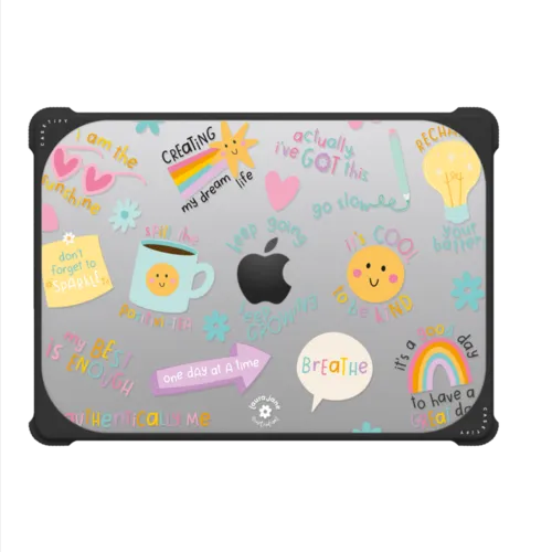 Keep Growing by Laura Jane Illustrations | MacBook Pro 14-inch (M1 - M5) / MacBook Bounce Case / Black | Image 2