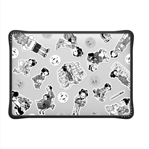 MY WORLD BY SHISHIDOMIA. | MacBook Air 13-inch (M1 / Intel) / MacBook Impact Case / Black | Image 2