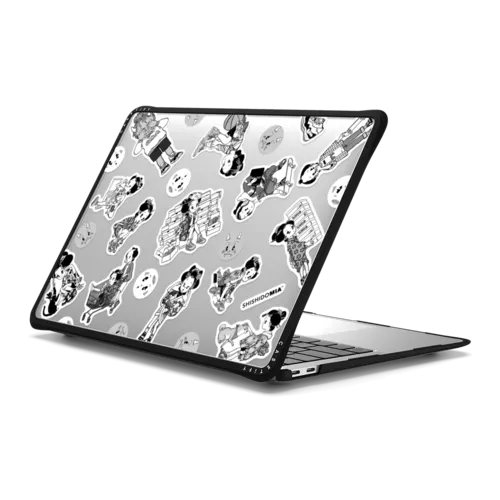 MY WORLD BY SHISHIDOMIA. | MacBook Air 13-inch (M1 / Intel) / MacBook Impact Case / Black | Image 1