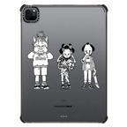 NO EVIL BY SHISHIDOMIA. | iPad Pro 11-inch (3rd/4th gen) / iPad Impact Case / Black | Image 1