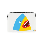 Hello Shark | Small (13") / Impact Laptop Sleeve / Multicolor | Image 1
