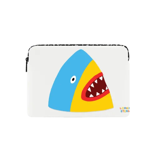 Hello Shark | Small (13") / Impact Laptop Sleeve / Multicolor | Image 1