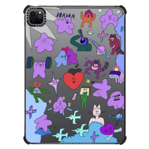 Mekamee stickers iPad | iPad Pro 11-inch (3rd/4th gen) / iPad Impact Case / Black | Image 1