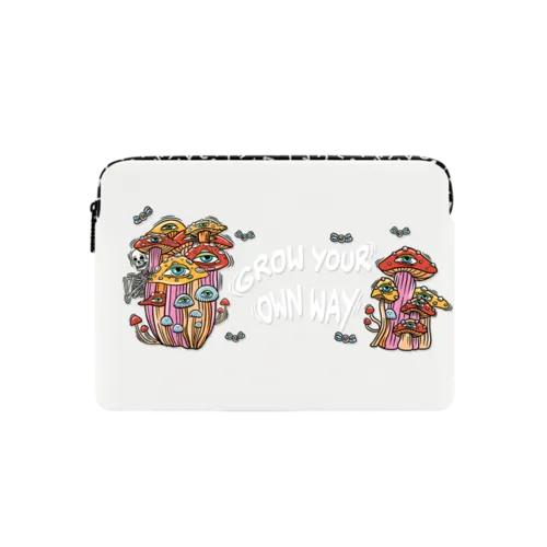 Grow your own way purple case | Small (13") / Impact Laptop Sleeve / Multicolor | Image 1