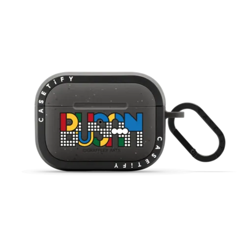 LOVE BUSAN | AirPods Pro 2 / Earbuds Bounce Case / Matte Charcoal | Image 1