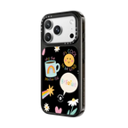 Breathe by Laura Jane Illustrations | iPhone 18 Pro Max / Impact Case MagSafe Compatible - Glossy / Glossy Black | Image 2