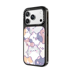 Cats! by Milkkoyo | iPhone 18 Pro / Impact Case MagSafe Compatible - Glossy / Glossy Black | Image 2