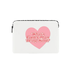 Cooler Than Being Kind by Quotes by Christie | Small (13") / Impact Laptop Sleeve / Multicolor | Image 1