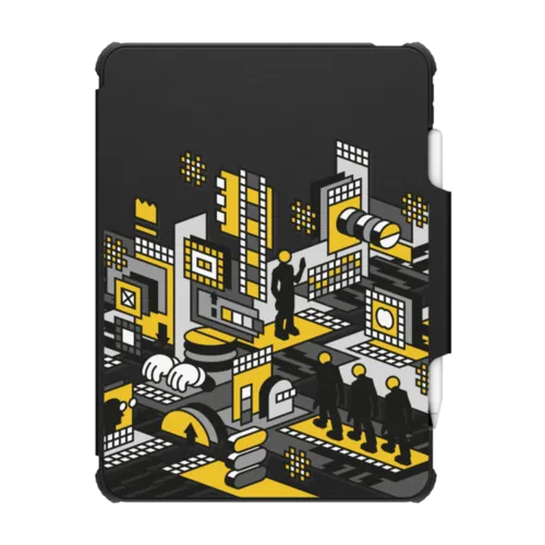 HUMAN BEING | iPad Pro 11-inch (3rd/4th gen) / iPad Impact Folio Case / Black | Image 1