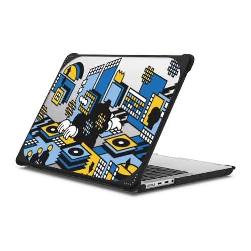 MAKE IT LOUDER | MacBook Pro 14-inch (M1 - M5) / MacBook Bounce Case / Black | Image 1