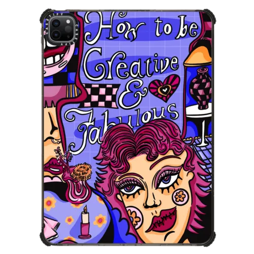 How to be creative - iPad Case | iPad Pro 11-inch (3rd/4th gen) / iPad Impact Case / Black | Image 1