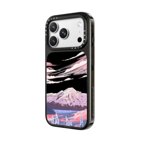 Mount Cook by Papio Press | iPhone 18 Pro Max / Impact Case MagSafe Compatible - Glossy / Glossy Black | Image 2