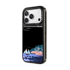 Coastal Town by Papio Press | iPhone 18 Pro Max / Impact Case MagSafe Compatible - Glossy / Glossy Black | Image 2