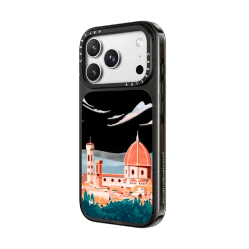 Florence by Papio Press | iPhone 18 Pro Max / Impact Case MagSafe Compatible - Glossy / Glossy Black | Image 2