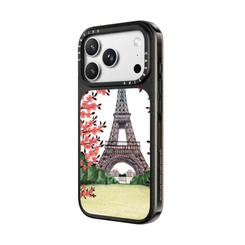 Paris by Papio Press | iPhone 18 Pro Max / Impact Case MagSafe Compatible - Glossy / Glossy Black | Image 2