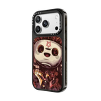 Black Coffee Kaiju | iPhone 18 Pro Max / Impact Case MagSafe Compatible - Glossy / Glossy Black | Image 2