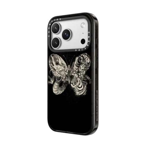 Dragon Tiger Tattoo Butterfly | iPhone 17 Pro / Impact Case MagSafe Compatible / Tortoiseshell | Image 2