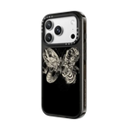 Dragon Tiger Tattoo Butterfly | iPhone 18 Pro Max / Impact Case MagSafe Compatible - Glossy / Glossy Black | Image 2
