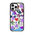 Mekamee stickers | iPhone 16 Pro Max / Impact Case / Black | Image 1