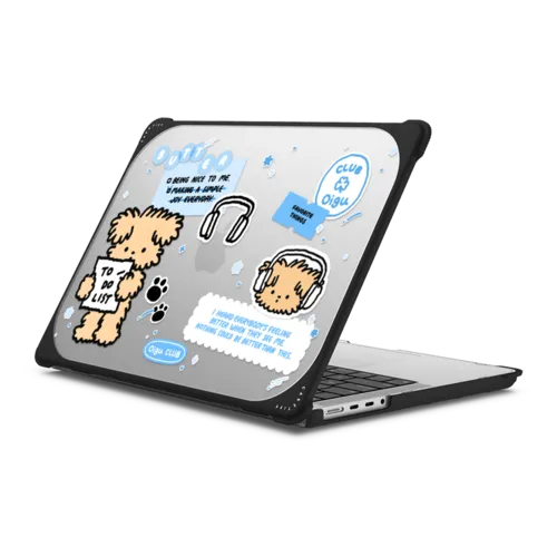 Butter by Oigu | MacBook Pro 14-inch (M1 - M5) / MacBook Bounce Case / Black | Image 1