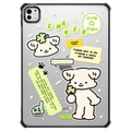 Cheese with a clover | iPad Pro 11-inch (M4/M5) / iPad Impact Case / Black | Image 1