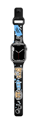 Butter band by Oigu | Apple Watch Series 7-9 (45mm) / Impact Band / Black | Image 1