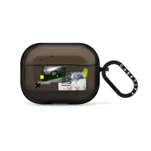 Part Ways By Malavika Natesh | AirPods Pro 2 / Earbuds Impact Case / Black | Image 1