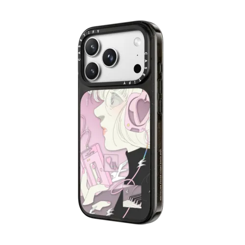 BIRD DREAMS BY SAITEMISS | iPhone 18 Pro Max / Impact Case MagSafe Compatible - Glossy / Glossy Black | Image 2