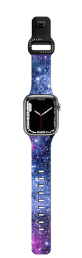 Galaxy Stars  | Apple Watch Series 7-9 (45mm) / Impact Band / Black | Image 1