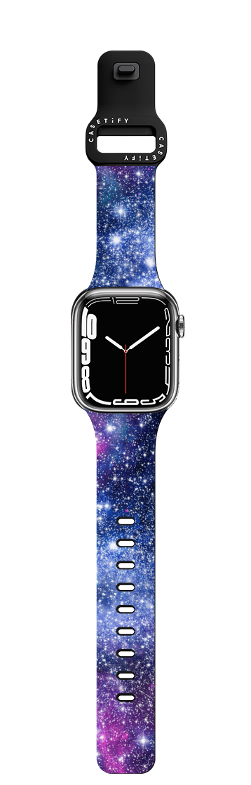 Galaxy Stars  | Apple Watch Series 7-9 (45mm) / Impact Band / Black | Image 1