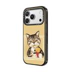 French fries cat | iPhone 17 Pro Max / Impact Case MagSafe Compatible / Black | Image 2