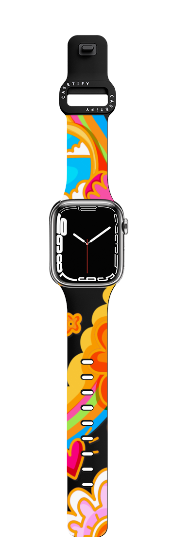 Let's Grow - Apple Watch Band | Apple Watch Series 7-9 (45mm) / Impact Band / Black | Image 1