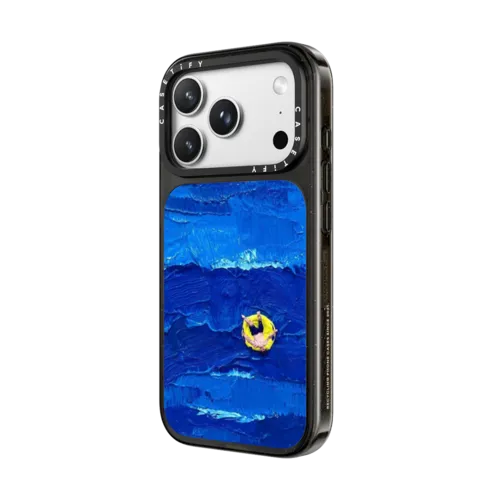 Floating Man #5 | iPhone 18 Pro Max / Impact Case MagSafe Compatible - Glossy / Glossy Black | Image 2