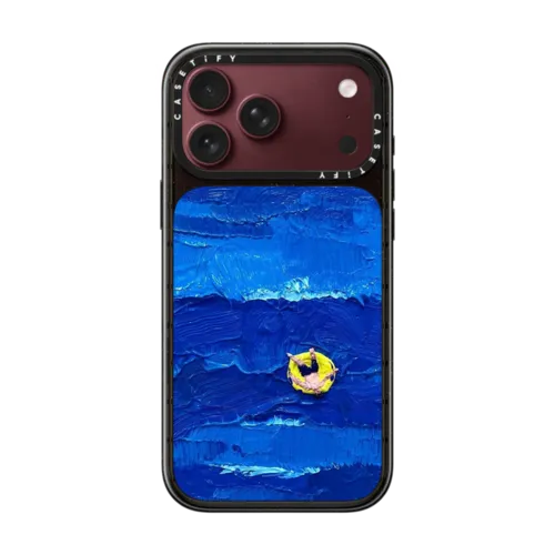 Floating Man #5 | iPhone 18 Pro Max / Impact Case MagSafe Compatible - Glossy / Glossy Black | Image 1