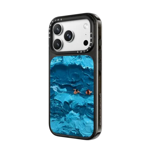 Floating People #1 | iPhone 18 Pro Max / Impact Case MagSafe Compatible - Glossy / Glossy Black | Image 2