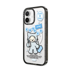 Kitten cheese by Oigu | iPhone 17 / Impact Case MagSafe Compatible / Black | Image 2