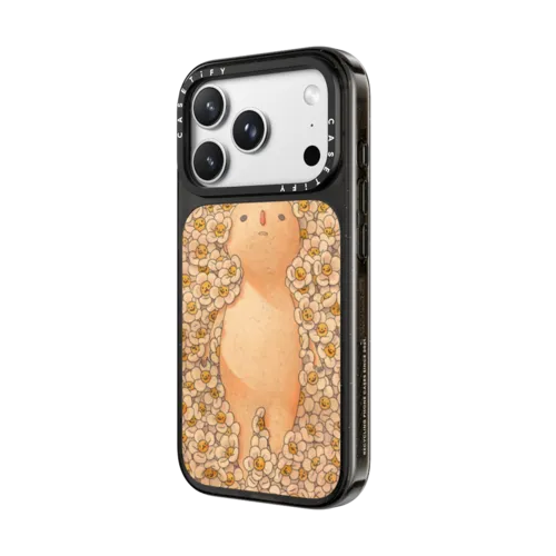 Daisies | iPhone 18 Pro Max / Impact Case MagSafe Compatible - Glossy / Glossy Black | Image 2