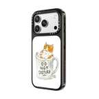Do not disturb cats! | iPhone 18 Pro Max / Impact Case MagSafe Compatible - Glossy / Glossy Black | Image 2