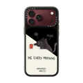 Me every morning by Moonaries illo | iPhone 18 Pro Max / Impact Case MagSafe Compatible - Glossy / Glossy Black | Image 1