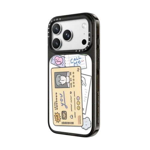 All about you by ReenP | iPhone 18 Pro Max / Impact Case MagSafe Compatible - Glossy / Glossy Black | Image 2