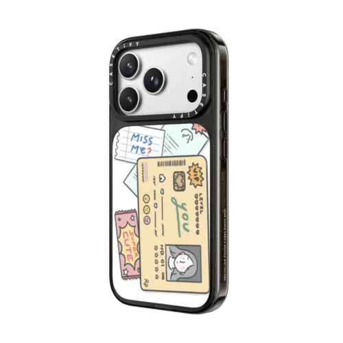 All about you 02 by ReenP | iPhone 18 Pro Max / Impact Case MagSafe Compatible - Glossy / Glossy Black | Image 2