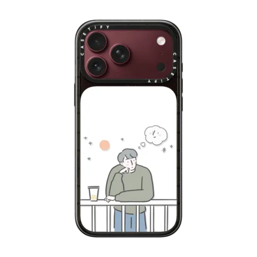 Missing Someone Custom 01 by ReenP | iPhone 18 Pro Max / Impact Case MagSafe Compatible - Glossy / Glossy Black | Image 1