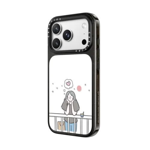 Missing Someone Custom 02 by ReenP | iPhone 18 Pro Max / Impact Case MagSafe Compatible - Glossy / Glossy Black | Image 2