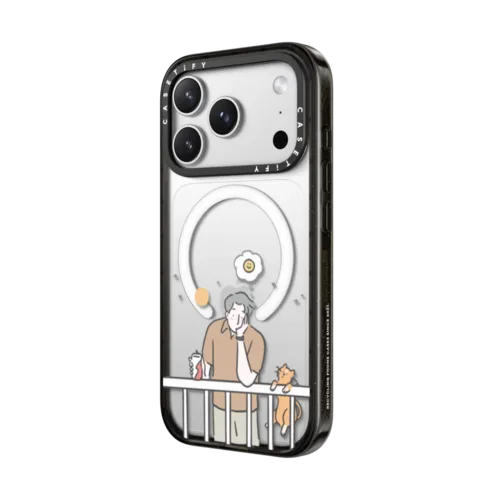 Missing Someone Custom 03 by ReenP | iPhone 17 Pro Max / Impact Case MagSafe Compatible / Black | Image 2