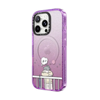 Missing Someone Custom 04 by ReenP | iPhone 16 Pro Max / Impact Case MagSafe Compatible / Glitter Purple | Image 2