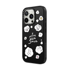 I love your smile by ReenP | iPhone 16 Pro Max / Impact Case MagSafe Compatible / Matte Black | Image 2