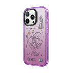 I love us by ReenP | iPhone 16 Pro Max / Impact Case MagSafe Compatible / Glitter Purple | Image 2
