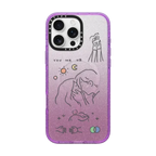 I love us by ReenP | iPhone 16 Pro Max / Impact Case MagSafe Compatible / Glitter Purple | Image 1